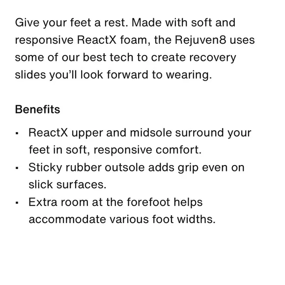 Nike ReactX Rejuven8 in Pink size 8 NWT - Picture 5 of 5